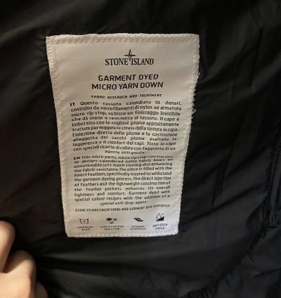 Stone Island Garment Dyed Jacket