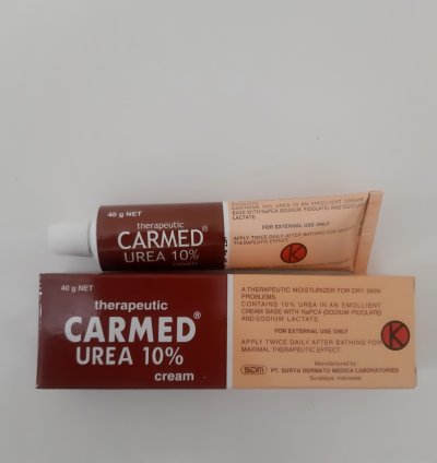 Urea 10 Carmed Cream 40gr Original Product