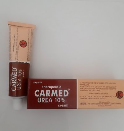 Urea 10 Carmed Cream 40gr Original Product