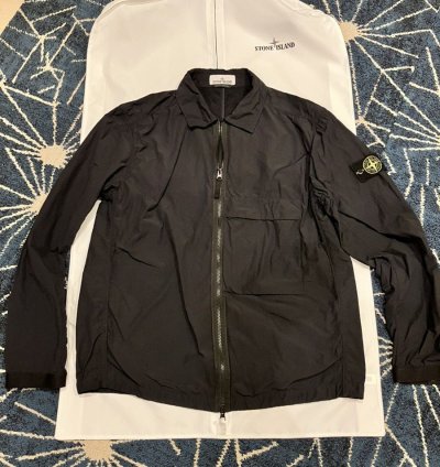 Stone Island Garment Dyed Naslan Light Overshirt