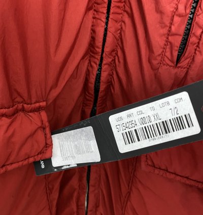 Stone Island Garment Dyed Nylon Tela Quilted Jacket Xxl