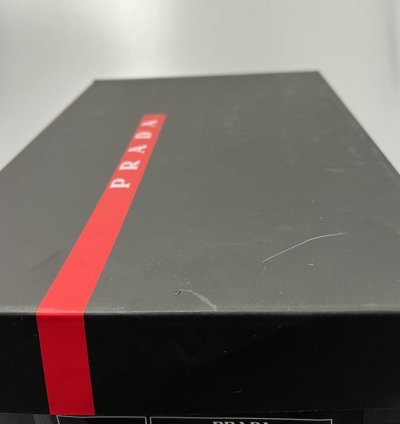 Prada America Cup Low-top Sneakers Black Green Men Uk 11