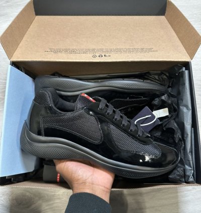 Prada America Cup Patent Leather