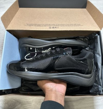 Prada America Cup Patent Leather