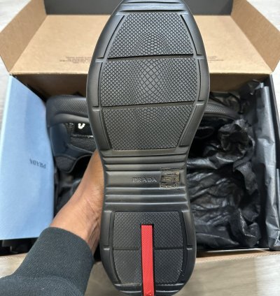 Prada America Cup Patent Leather