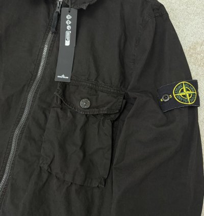 Stone Island Garment Dyed Overshirt