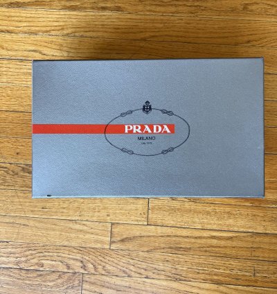 Prada America Cup Patent Leather Sneaker