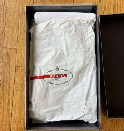 Prada America Cup Patent Leather Sneaker