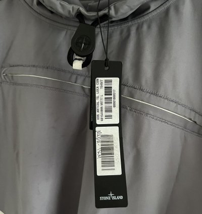 Stone Island Garment Dyed Plated Reflective Jacket