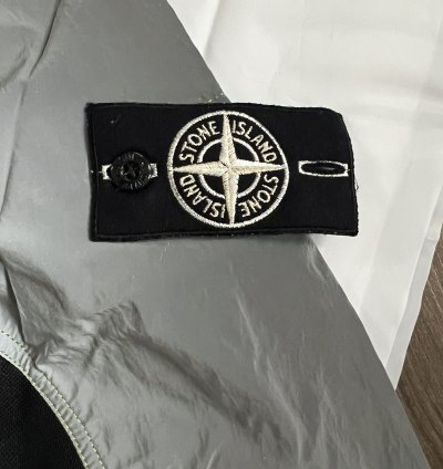Stone Island Garment Dyed Plated Reflective Mussola Gommata