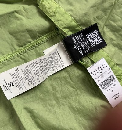 Stone Island Garment Dyed Plated Reflective Mussola Gommata