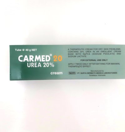 Urea 20 Carmed Cream 40gr Original Product