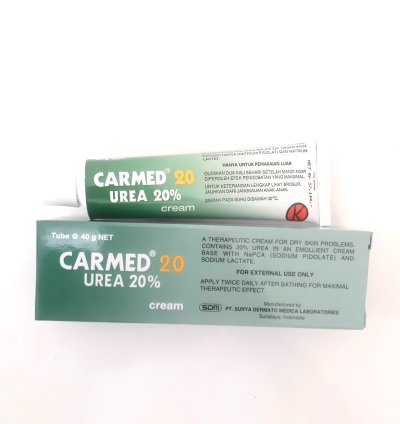 Urea 20 Carmed Cream 40gr Original Product