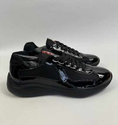Prada America Cup Patent Sneakers