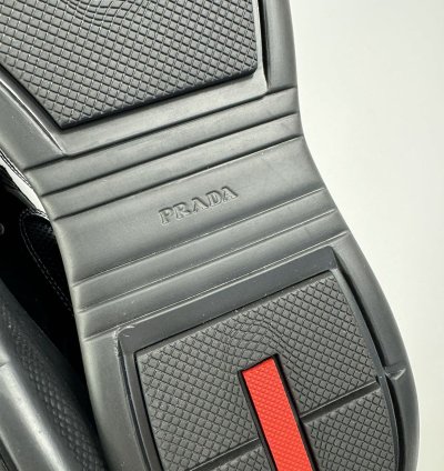 Prada America Cup Patent Sneakers