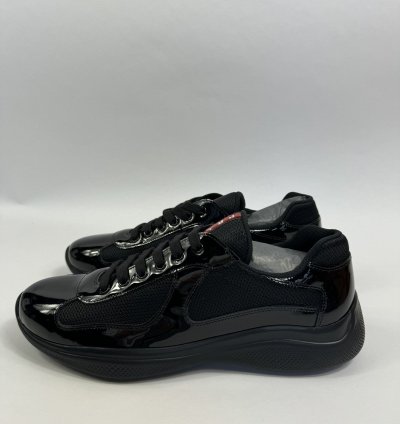 Prada America Cup Patent Sneakers