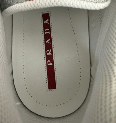 Prada America Cup Red Silver