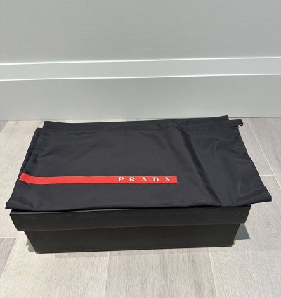 Prada America Cup Red Silver