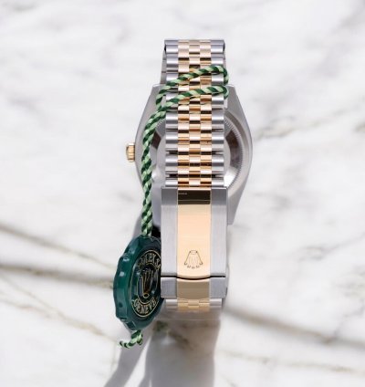 Rolex Datejust 36 Gold Steel Mother Of Pearl With Diamond Unworn 2025