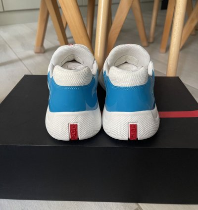 Prada America Cup Sneaker Light Blue