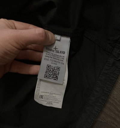 Stone Island Garment Dyed Zip Overshirt Jacket New