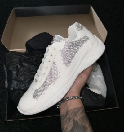 Prada America Cup Sneaker White