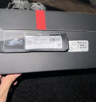 Prada America Cup Sneaker White