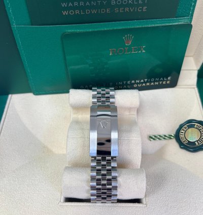 Rolex Datejust 36 Mother Of Pearl Diamond Dial Diamond Bezel Steel - 36mm Jubilee Bracelet 126284rbr