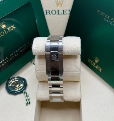 Rolex Datejust 36 Mother Of Pearl Diamond Dial Stainless Steel Diamond Bezel Oyster Bracelet