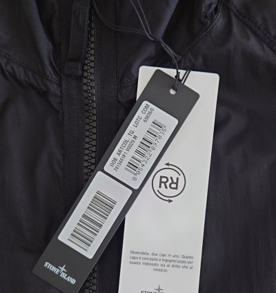 Stone Island Ghost Line Reversible Wool Jacket