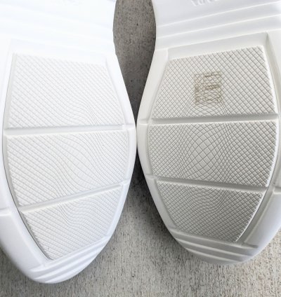 Prada America Cup White Silver 11 Patent Leather Low Tops