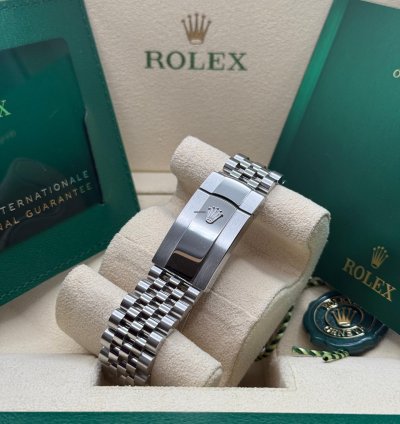 Rolex Datejust 36 New 2023 Mother Of Pearl Diamond Dial Diamond Bezel Stainless Steel Jubilee