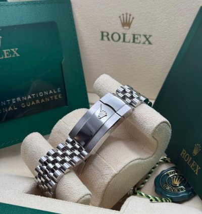Rolex Datejust 36 New 2023 Mother Of Pearl Diamond Dial Diamond Bezel Stainless Steel Jubilee