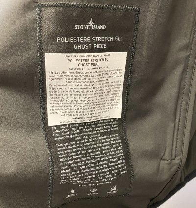 Stone Island Ghost Polyester Stretch 5l Jacket