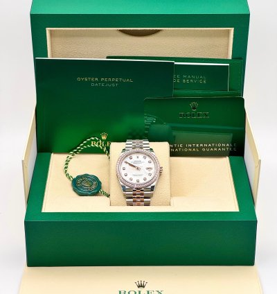 Rolex Datejust 36 New 2024 Mother Of Pearl Diamond Datejust 36
