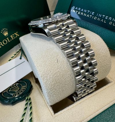 Rolex Datejust 36 New 2024 Mother Of Pearl Diamond Dial Diamond Bezel Stainless Steel Jubilee
