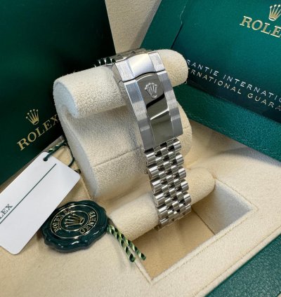 Rolex Datejust 36 New 2024 Mother Of Pearl Diamond Dial Diamond Bezel Stainless Steel Jubilee