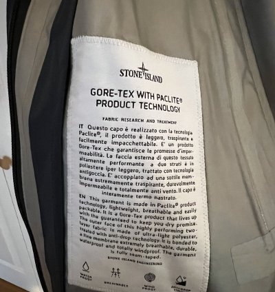 Stone Island Gortex Jacket