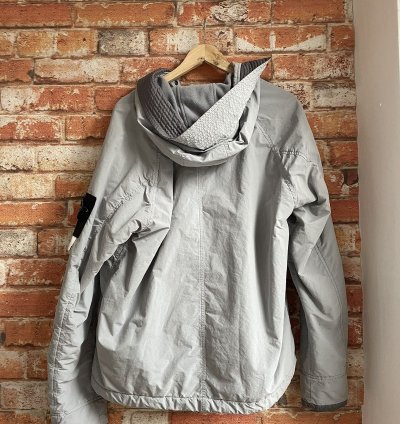 Stone Island Grey David Light-tc With Micropile