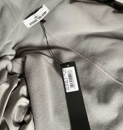 Stone Island Grey David Light-tc With Micropile