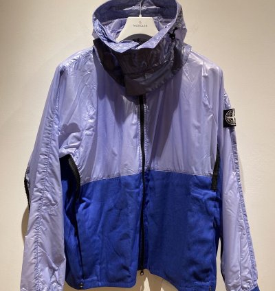 Stone Island Heat Reactive Hooded Jacket Blue Size