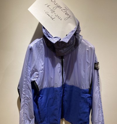 Stone Island Heat Reactive Hooded Jacket Blue Size