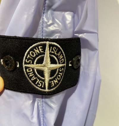 Stone Island Heat Reactive Hooded Jacket Blue Size