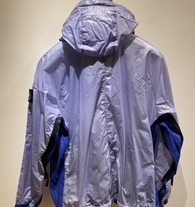 Stone Island Heat Reactive Hooded Jacket Blue Size