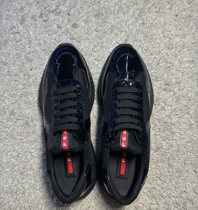 Prada Americas Cup Black Patent