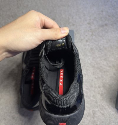 Prada Americas Cup Black Patent