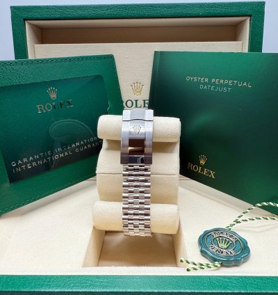 Rolex Datejust 36 New 2025 Mother Of Pearl Diamond Stainless Steel Diamond Jubilee Bracelet