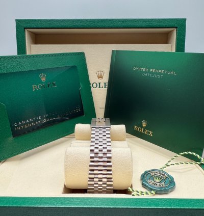 Rolex Datejust 36 New 2025 Mother Of Pearl Diamond Stainless Steel Diamond Jubilee Bracelet