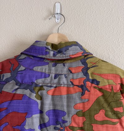 Stone Island Heritage Camo Ripstop Nylon Down Jacket
