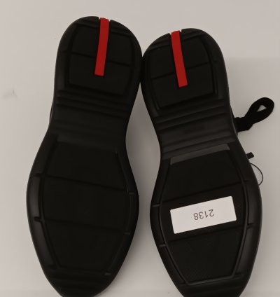 Prada Americas Cup Low-top Patent Leather Sneakers - 10